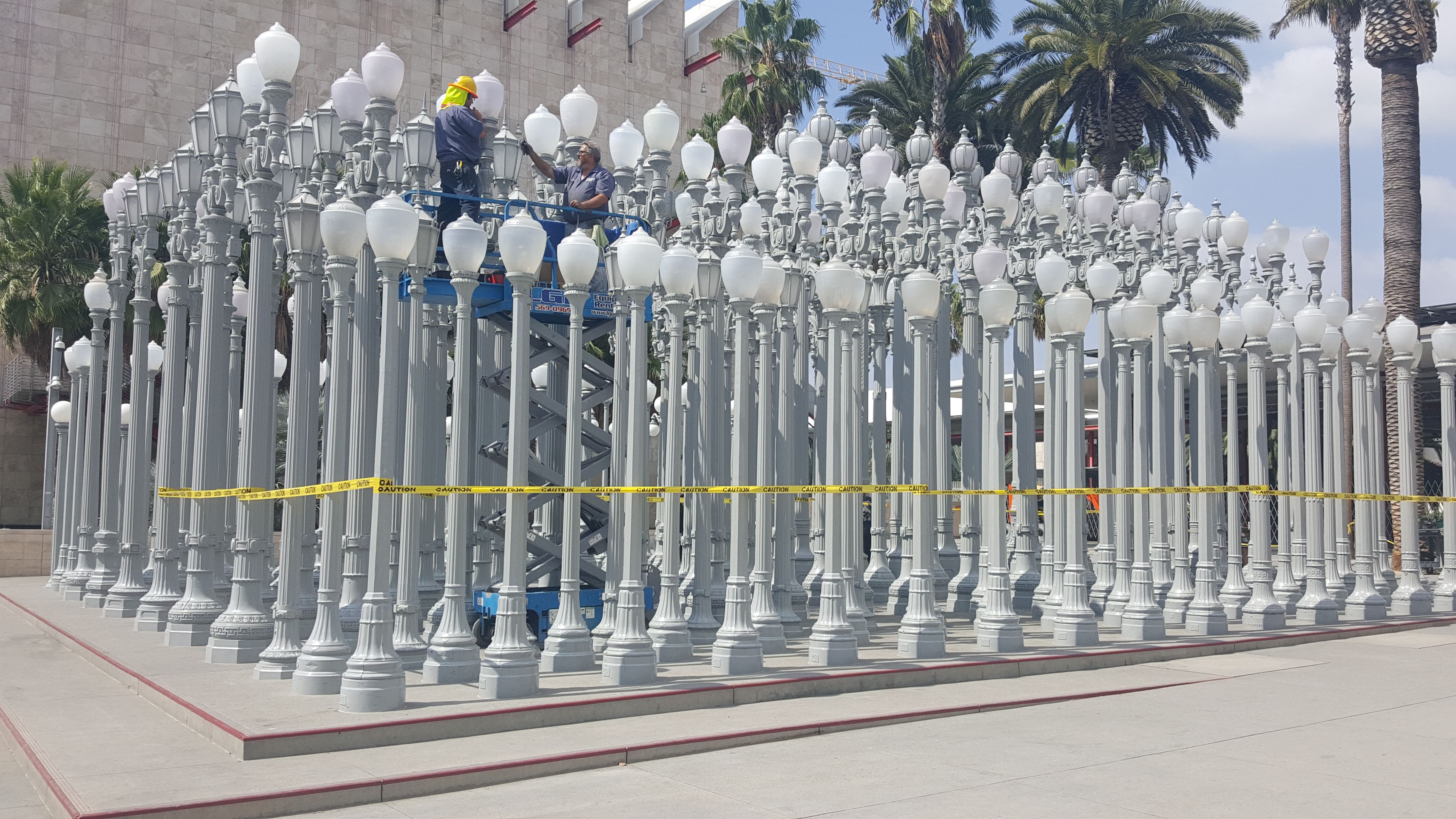 Retrofitting the Legendary "Urban Lights" Display in LA