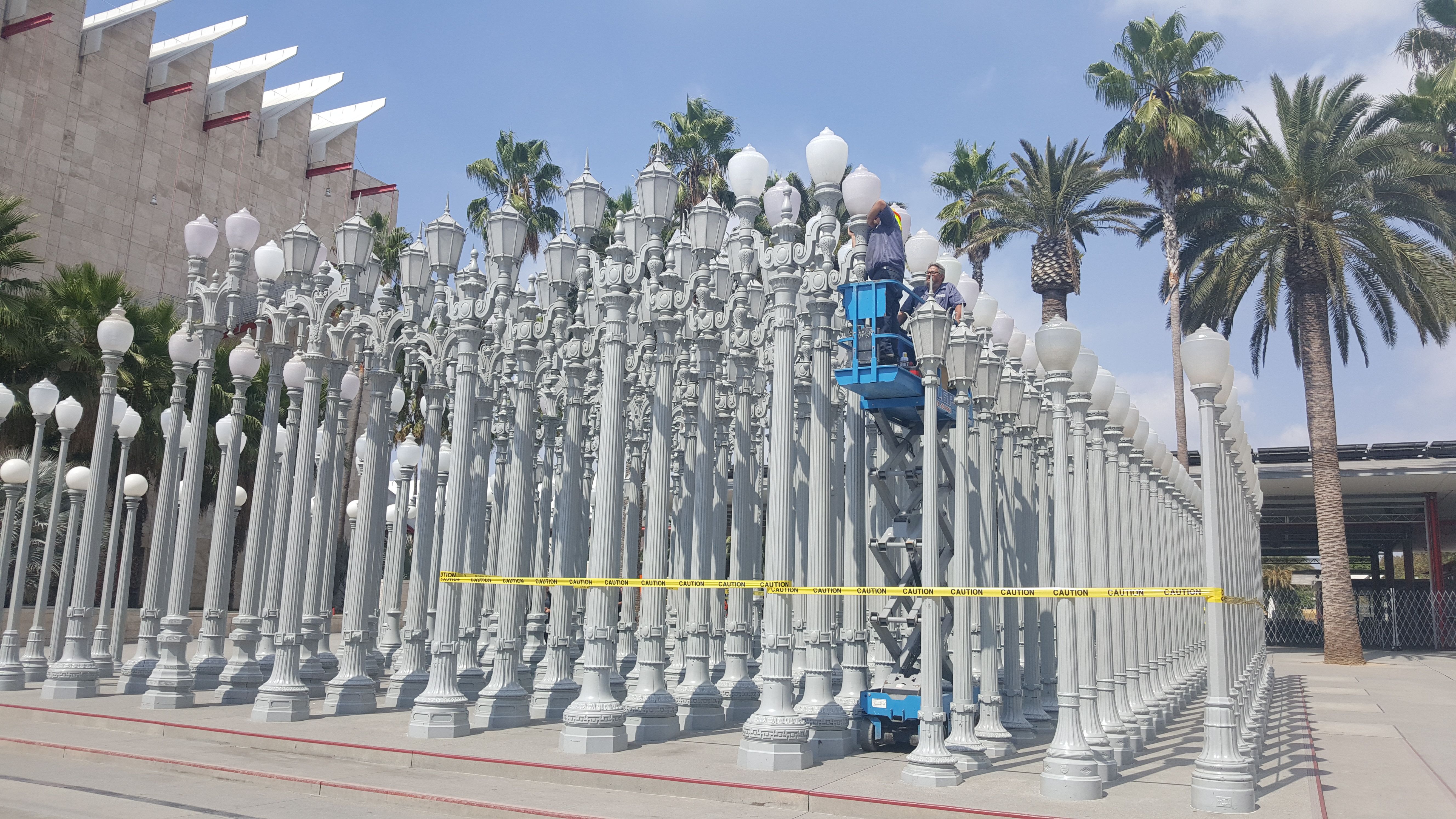 Retrofitting the Legendary "Urban Lights" Display in LA