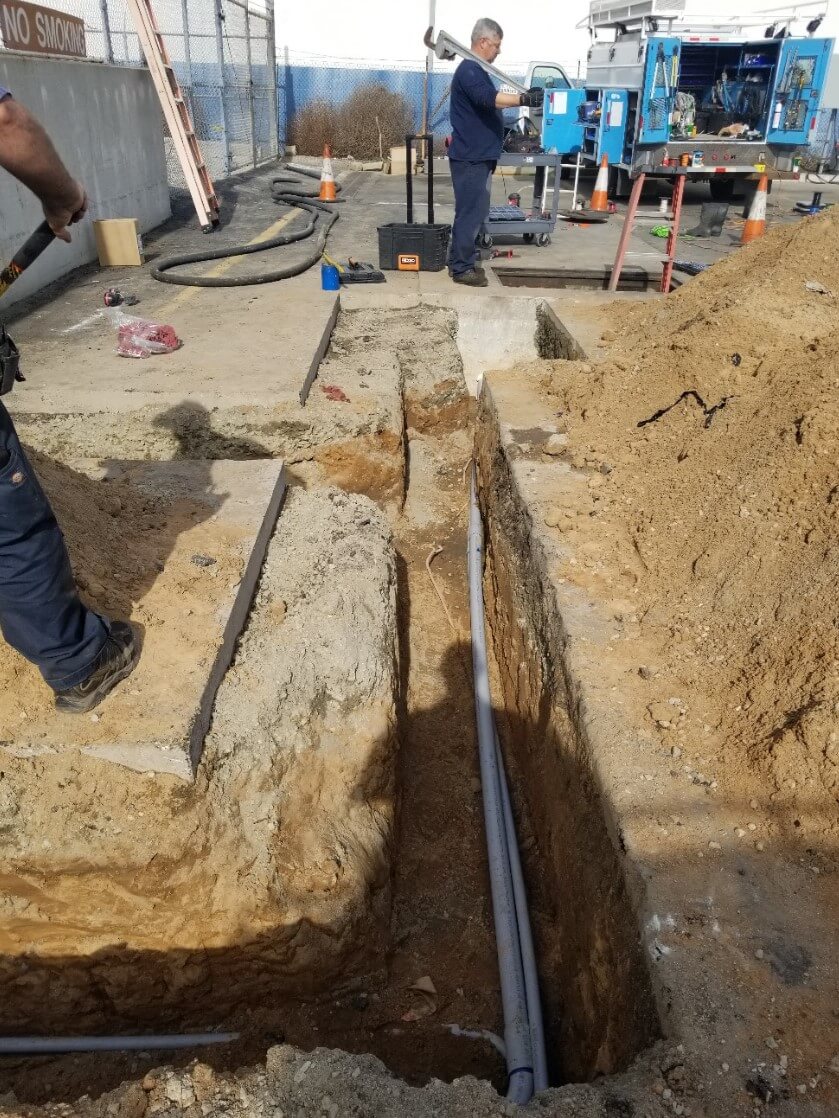 Underground Power for LAX Fuel Station