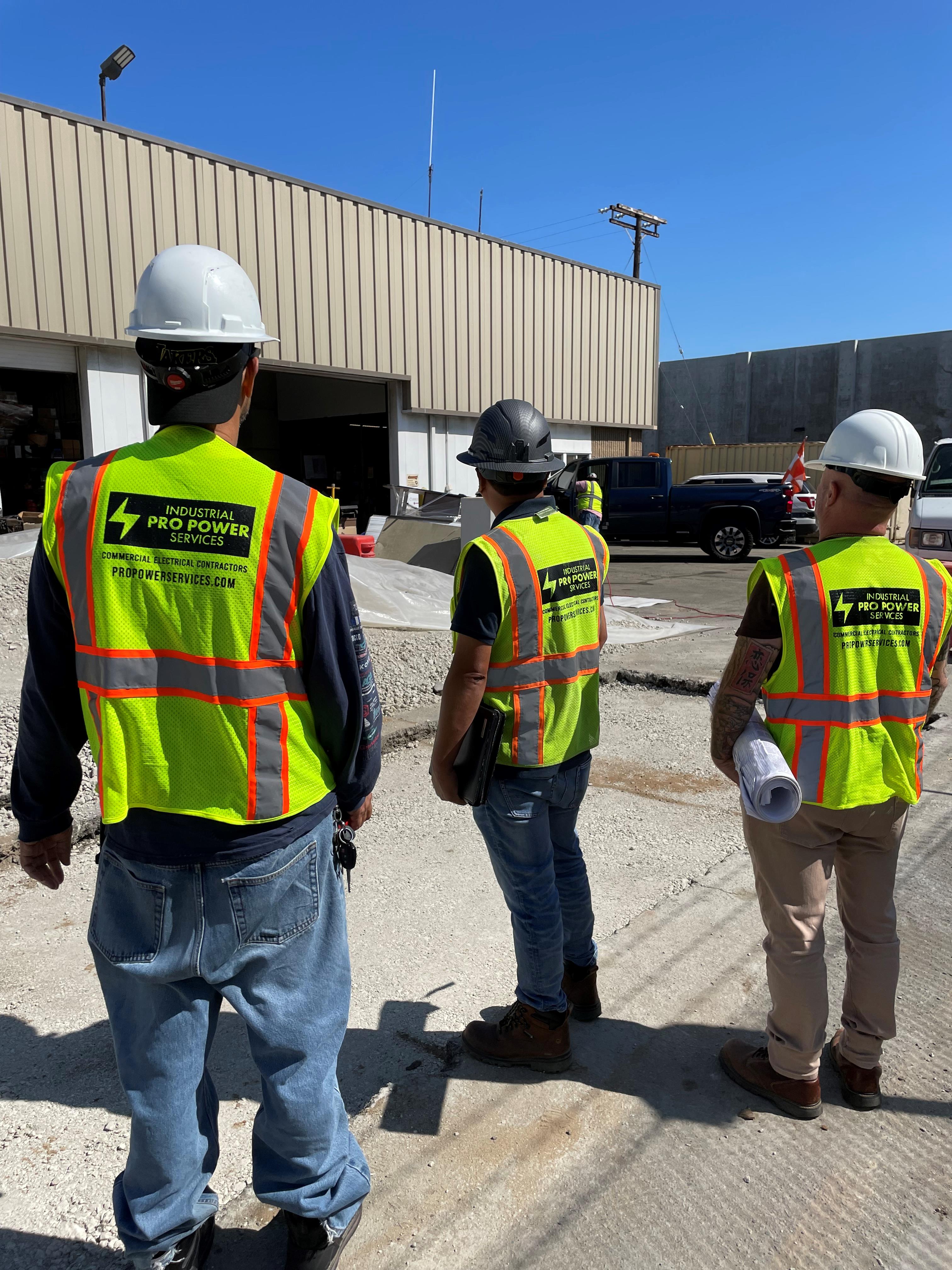 Workers at LAX Airport